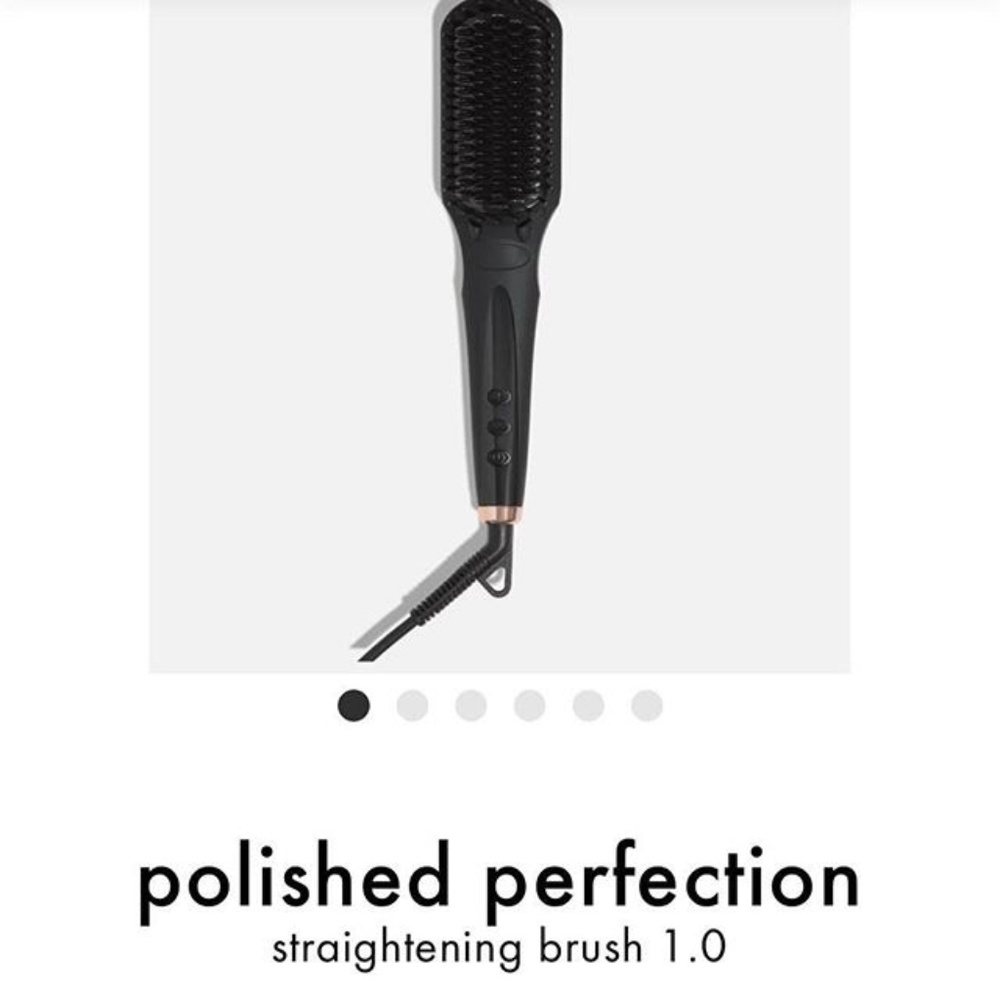 polished perfection straightening brush 1.0